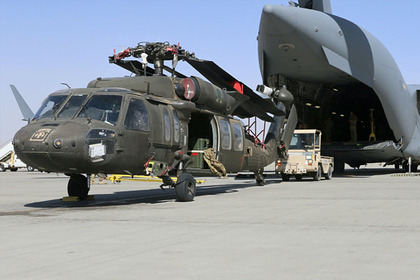 В России назвали невозможной передачу вертолетов США талибами